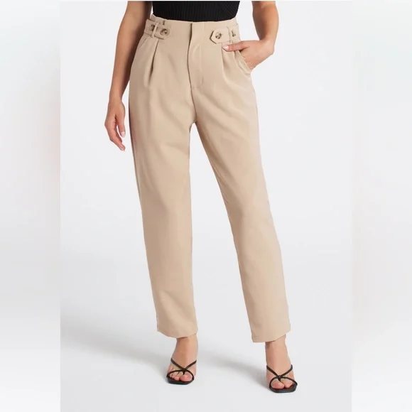 Vigoss Button Waist Balloon Pant - Picture 5 of 6